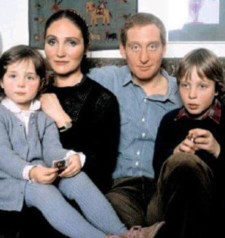 Rebecca Dance with her family